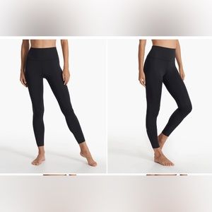 VUORI evolve legging black medium short (7/8 length) work once